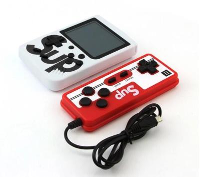 China ABS plastic + lithium battery handheld game player sip game advance box gameboy 400 in 1 display game Mini Game Machine With Controller for 2 players for sale