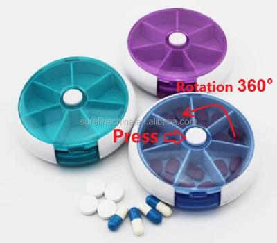 China 360 rotation one week pill box, 360 rotation 7 day pill box SNM-237 for sale