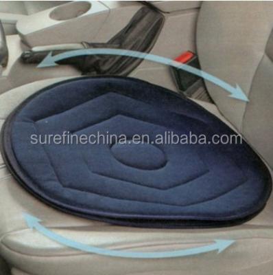 China Velvet Car Seat Swivel Cushion for sale