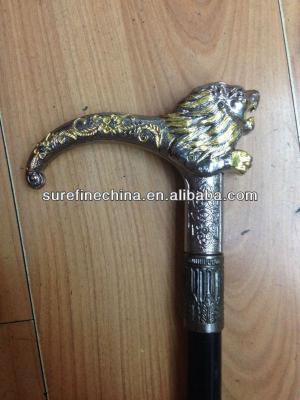 China Metal Metal Walking Stick (antique styles with animal main shape) for sale