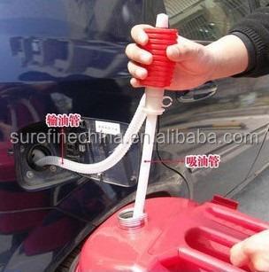 China Portable Manual Car Siphon Hose Gas Oil Water Liquid Transfer Hand Pump SNM-223 for sale