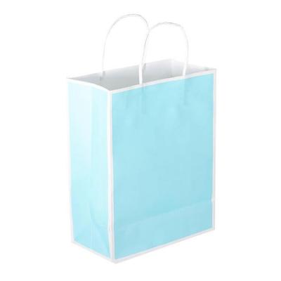 China High Quality Biodegradable Fashion Packaging Custom Design Rectangle Heat Sealed Cakes Paper Bags Bags for sale