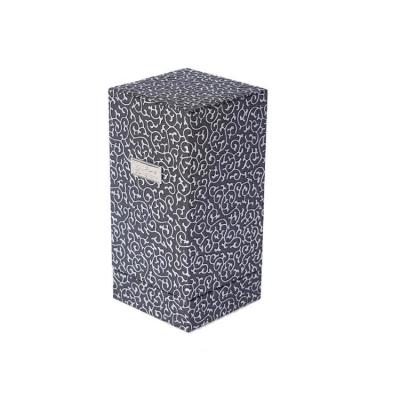 China Premium Recyclable Custom Luxury Cosmetic Rigid Jewelry Black Cardboard Paper Packaging Gift Box for sale