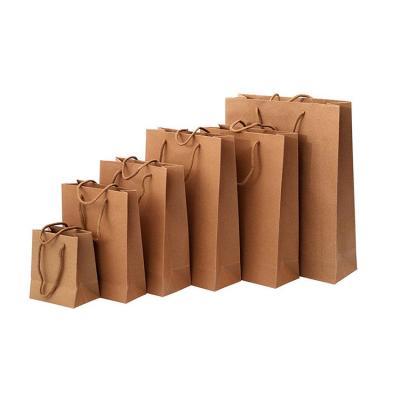 China Recyclable Cheap Personalized Custom Printed Paper Bags No Minimum for sale