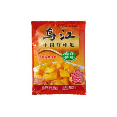 China Best Sales 150g Low-fat Chongqing Wujiang Fuling Zhacai Pickled Radish From Vacuum-bag for sale