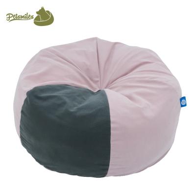 China Wholesale Waterproof Luxury Round Memory Foam Cat Bed Pet Bed With Removable Cover for sale