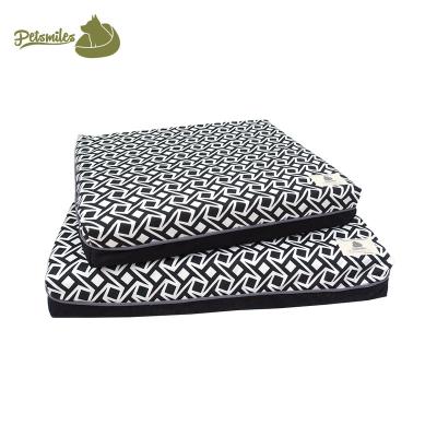 China Waterproof Super Soft Durable Washable Dog Mat Cushion For Large Dogs With Anti-Slip Bottom for sale