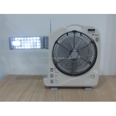 China Hot Selling 220V Multifunctional Plastic Rechargeable Fan In Nigeria for sale