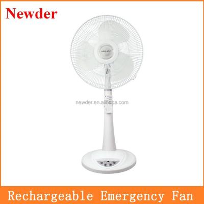 China Hot Selling 16 Inch Plastic Rechargeable Standing Fan Sri Lanka for sale