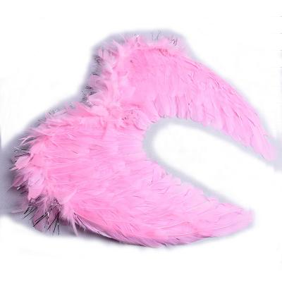 China Handmade Butterfly Feather Wings Feather First Order Wholesale Angel Wings for sale