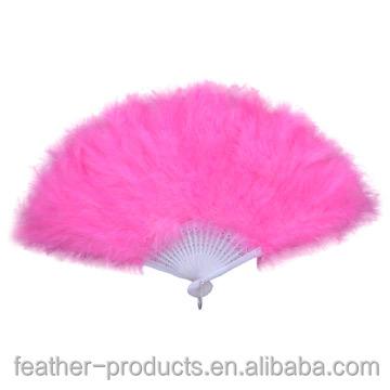 China Wholesale High Quality Customized Festival Dance Marabou Feather Peacock Best Fan With Lower Price for sale