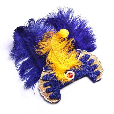 China Eco-friendly Materials Feather Carniv Headdress Nativ Feather Headdress Widely Used for sale