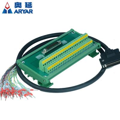 China Oil-resistance SCSI50 Terminal Blocks 50pin 1m DV0P4360 CN1 Input/Output Cable For AC Servo Driver SCSI50 I/O Cable for sale