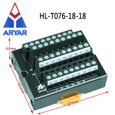 China General MWS-T076 Automotive Terminal Block 18 Channel Panel To 18 Channel Spliter for sale