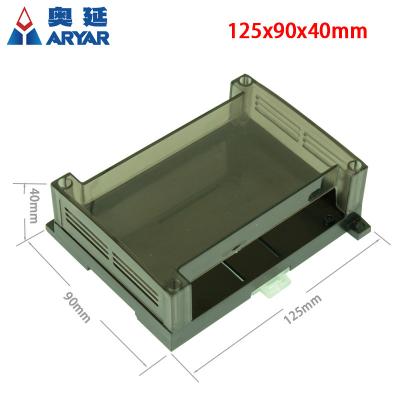 China Plastic PLC Enclosure 125*90*40mm For Electronic PLC Housing DIY Project Case Desktop Juction Box for sale