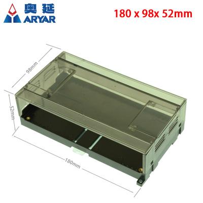 China PLC Control Box 180x98x52mm DIY Plastic Shell Electronic Project Case With Terminal Block L15 for sale