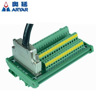 China Module Automotive Wiring Terminal Block , Relay Grabber TB SCSI68 Core Terminal Block Type DB for sale