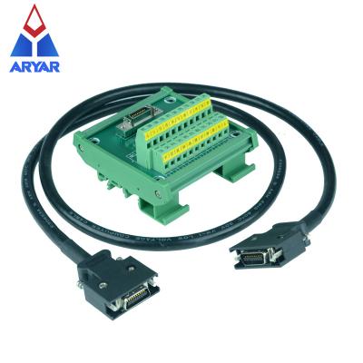 China Automotive SCSI-20P Terminal Block, 20 Pin Terminal, Servo Terminal Block SCSI20 Breakout Board Drive Interface for sale