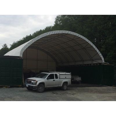 China Easily Assembled Portable 40ft x 20ft Container Shelter / Canopy / Tent for sale