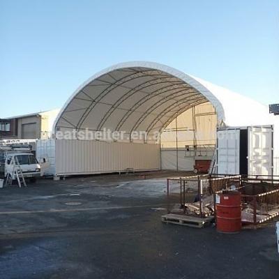 China strong UV-resistant; Fire retardant ; waterproof salt and sand storage building shed, construction tent for sale