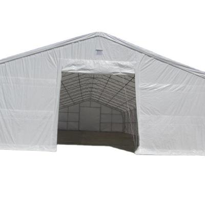 China Industrial Warehouse Storage Tent Tarpaulin Roof Barn Customs Tents China Manufacturer Large Frame Tents For Sale for sale