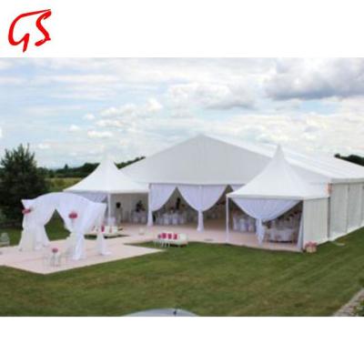 China Gable Shape Big Tents High Quality Transparent Aluminum Wedding Party Events Tent for sale