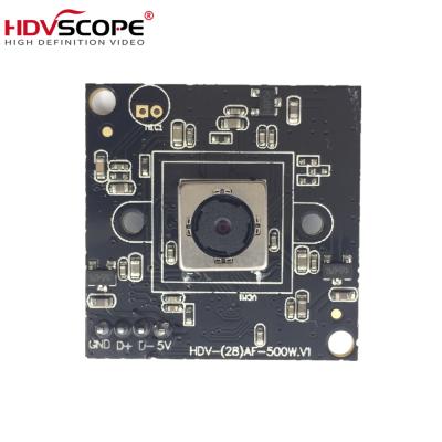 China 28*28mm, AF 5.0MP, OV5640 5642, Autofocus Lens CMOS USB Camera module for ATM and Kiosk for sale