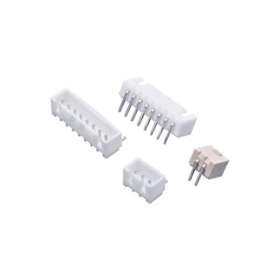 China DIP 2.0mm Pitch 2-16P Loop Curved Needle DIP Connector Wire-to-Panel Connector Normal and High Temperature Resistant for sale