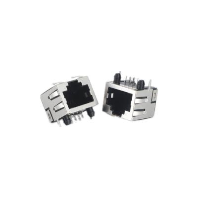 China DIP RJ45 Connector 5JA1X1 ​​Without Lights With 8P8C Bullets for sale