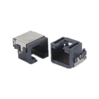 China SMT RJ45 Connector Type One Network Port Sink Plate 5.5SMT for sale