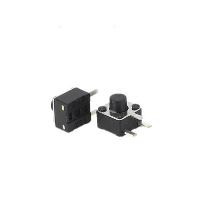 China Normally closed side tact switch contact switch 4.5X4.5 three-pin connector for sale