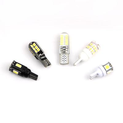 China Car Led Tailight Automotive LED Lighting System Tail Light 12V 24V 3014 Lux T15 Led T10 Bulb W5W 24SMD canbus LED car light for sale