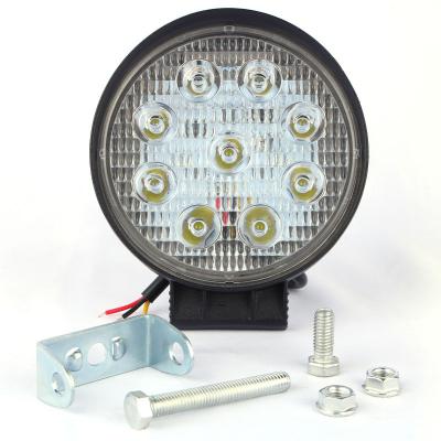 China Super Bright Round Work Light For Trucks Cars SUVs Motorcycles Boats ATVs LED Work Lights Universal for sale