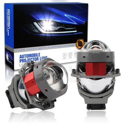 China Universal Car Accessories Headlight Assembly Led Bulb For Motorcycle 3inch Laser Bi Led Projector Headlight Lens CANBUS Car Lights for sale