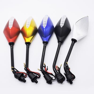 China Plastic Iron Pole Shell Shipping And Handling - Wholesale Custom Side Rear View Mirror Motorcycle Scooter Motorcycle 2663 Motorcycle Rear View Mirror Decoration Mirror for sale