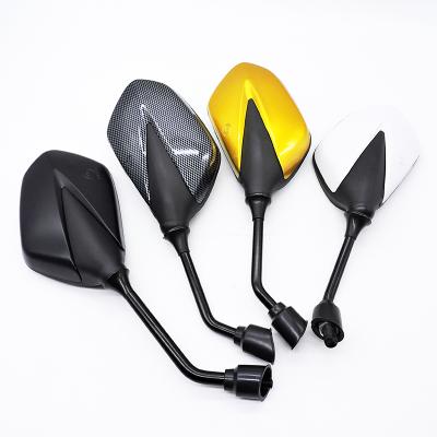 China Plastic Iron Pole Shell Shipping And Handling - Wholesale Custom Side Rear View Mirror Motorcycle Scooter Motorcycle 2549 Motorcycle Rear View Mirror Decoration Mirror for sale