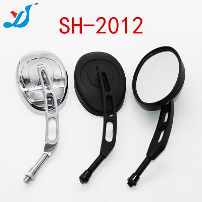 China Iron ABS shell shipping and handling - 2012 direct selling thick rod motorcycle scooter tricycle rear view mirror mirror for sale