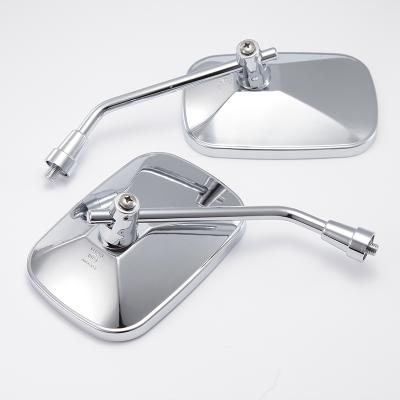 China Iron ABS Shell Shipping and Handling - Wholesale Custom Side Mirror Motorcycle 2010 Motorcycle Bike Scooter Motorcycle Rear View Mirror Decoration Mirror for sale