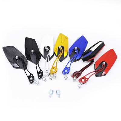 China Aluminum Alloy Plastic Stem Shell Shipping & Handling - 2205Direct Sale Motorcycle Scooter Scooter Tricycle Mirror Rear View Mirror for sale