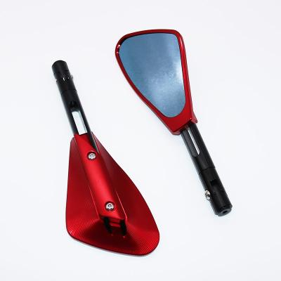 China Aluminum Alloy Shipping & Handling - Wholesale Custom Side Rear View Mirror Motorcycle Scooter Motorcycle 5551 Motorcycle Rear View Mirror Decoration Mirror for sale