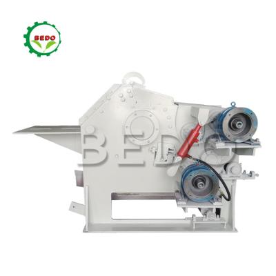 China Heavy Duty Wood Chipper Machine High Capacity Roller Drum Wood Chipper for sale