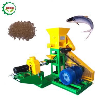 China Factory price fish feed pellet floating extruder making machine catfish feed processing machine for sale for sale