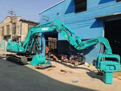 China Green Color Mini Pile Driver , Small Pile Driving Equipment Compact Structure for sale