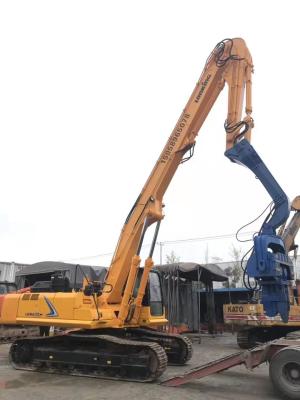 Chine Efficacité élevée de construction de couleur de pile de machine concrète jaune d'entraînement à vendre