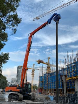 China Bagger angebrachter Fahrer des Stapel-32Mpa, Larsen, das Blatt-Stapel mit Bagger fährt zu verkaufen