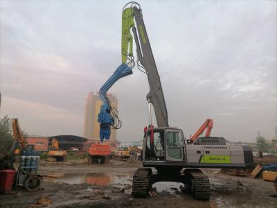 Chine Opération de silence de marteau de vibro de feuille de 12 mètres pour des champs de construction à vendre