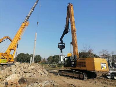 Chine marteau de vibro de pile de feuille 10m, marteau hydraulique d'entraînement de pile à vendre