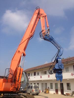 China Martelo hidráulico do Vibro de Mounted Pile Driver da máquina escavadora para obras à venda