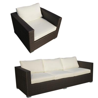 China Luxury Cheap Outdoor Rattan Sofa Set Wholesale Durable/Waterproof Leisure Furniture Garden Deck Patio Wicker Wicker for sale