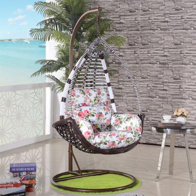 China Outdoor Egg Garden Patio Egg Swing Chair Custom Durable/Waterproof Indoor Portable Adult Leisure Chair With Stand for sale